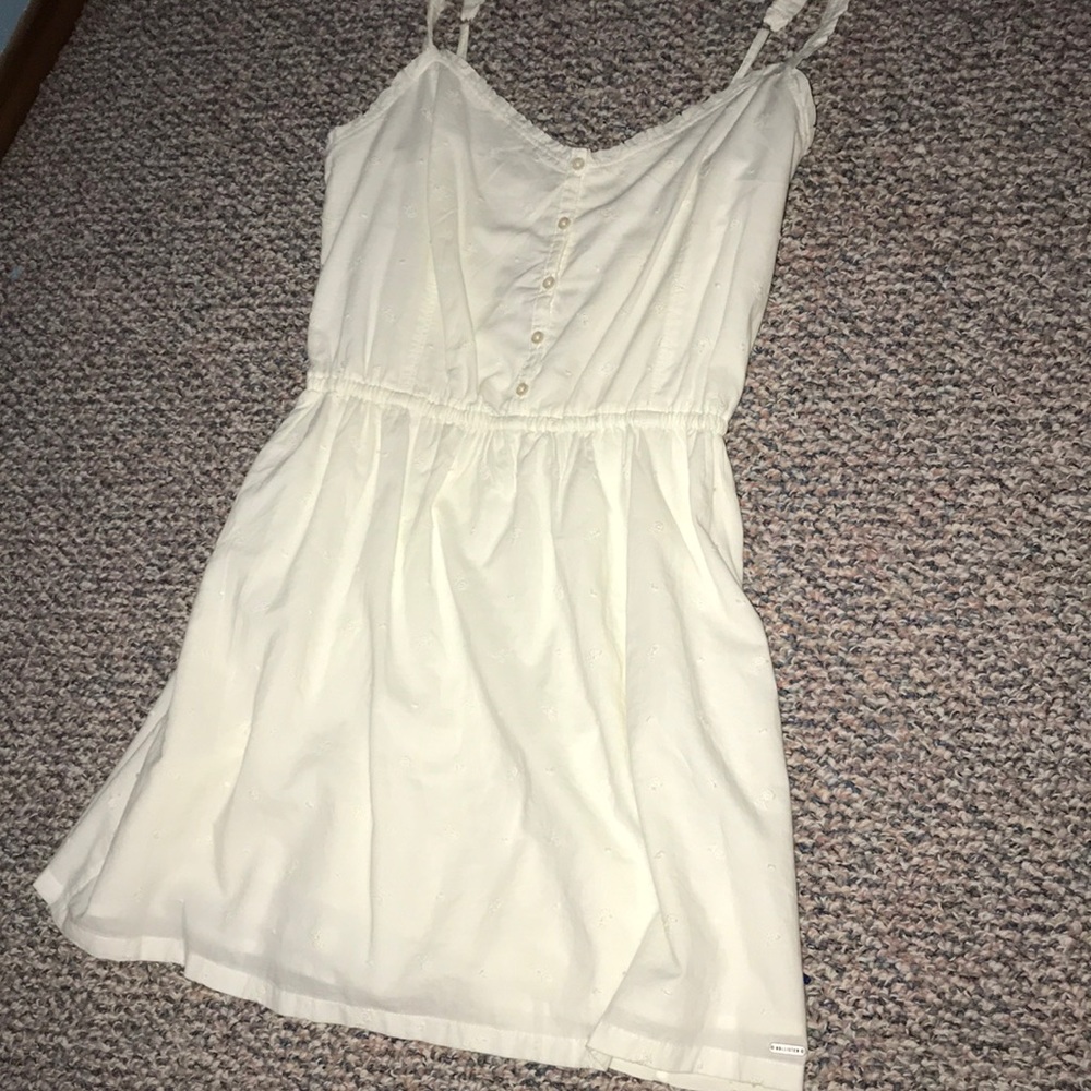 Off white mini dress